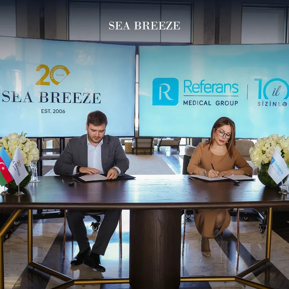 Sea Breeze və Referans Medical Group memorandumunun imzalanması, 18 mart 2026